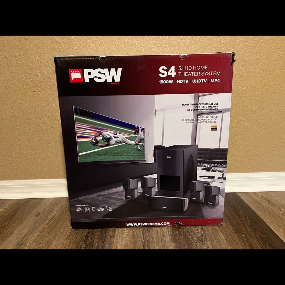 PSW S4 Cinema home system